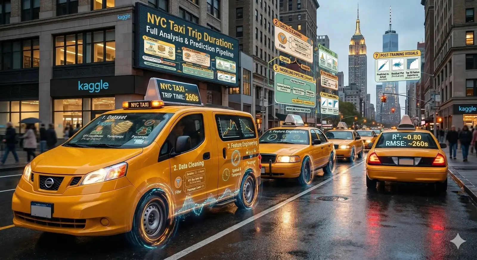 NYC Taxi Trip Duration Pipeline